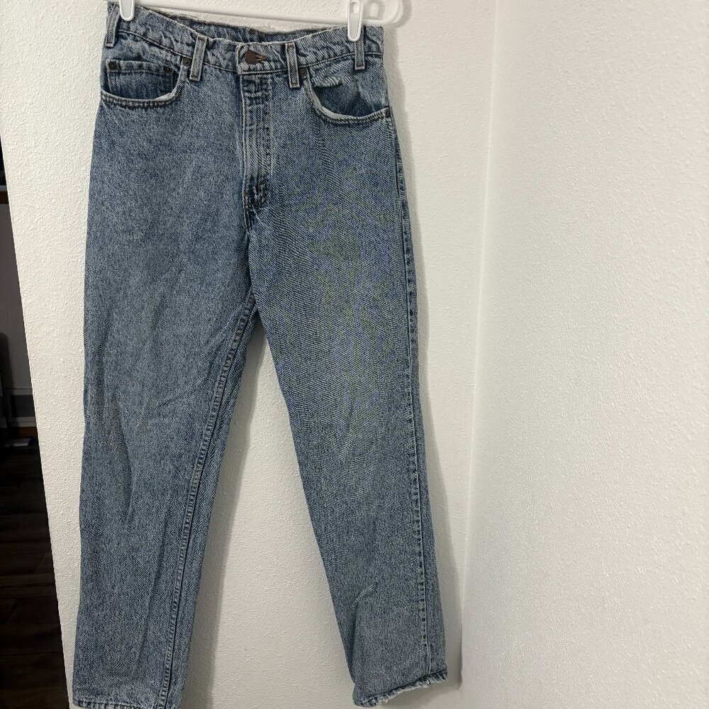 Vintage Levi's 540 Jeans Acid Wash Made in USA Straight Size 32x34